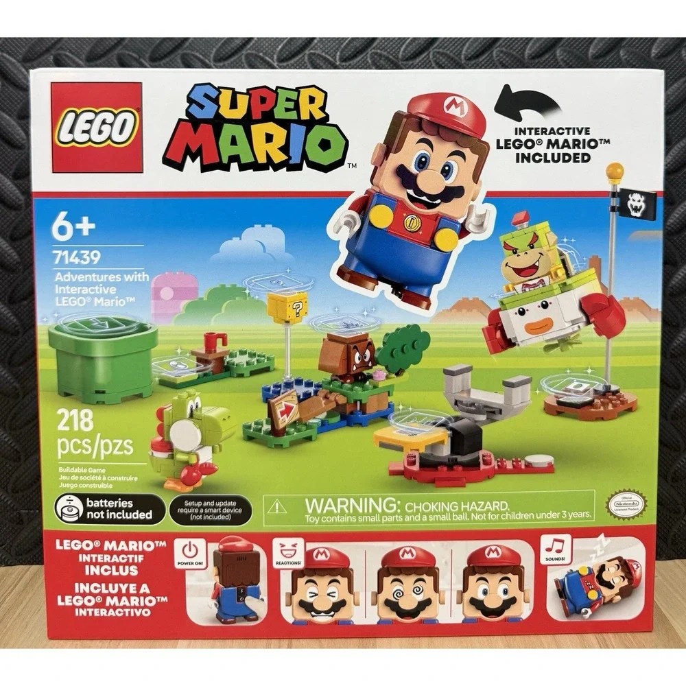 LEGO Super Mario 71439 Adventures with Interactive LEGO Mario NEW In Box